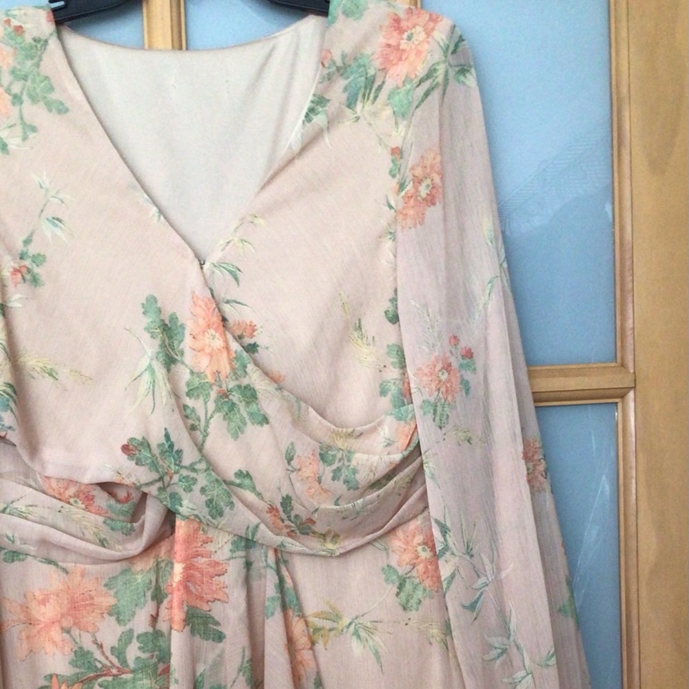 Floral Long Sleeve Dress